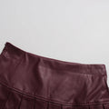 Solid Two Piece Set for Women Lapel Long Sleeve Coat Hihg Waist Temperament Skirts Female Fashion New