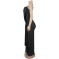 Elegant Milk Silk Ruched Twist Dresses Women Spaghetti Strap High Split Long Sleeveless Cocktail Party Wedding Guest Dress