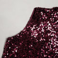 Sexy Sparkly Sequin Patchwork Bodycon Dresses for Woman Ruffle Tassel Dress Female Party Clubwear Long Birthday Outfits