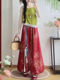 Olive Girl Romantic Hanfu Dress for Ren Faire 2026 Fairycore Photoshoot Everyday Wear S-L XS-3XL Plus Size Romantic Cottagecore Garden Party Editorial Not Costume Hanfu Chinese Dress Traditional Chinese Clothing Chinese Heritage Fashion Women
