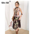 Olive Girl Yellow Dramatic Jacquard Set for Garden Wedding 2026 Fairycore Photoshoot Everyday Wear Jacquard S-XL XS-3XL Plus Size Dramatic Silhouette Romantic Garden Party Editorial Not Costume Jacquard Set Chinese Set Chinese Heritage Fashion Women