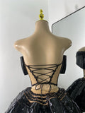 Women Sexy Shiny Diamonds Top Skirt Two Piece Sets Nightclub Party Stage Outfit Performance Danve Singer Costume Show Wear