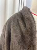 Luxury Faux Fur Maxi Coat Chic Women Open Front Stand‑collar Long Sleeve Oversized Outerwear Winter Autumn New Warm Fashion 2026