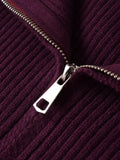 Solid Minimalist Basics Vest for Women Lapel Sleeveless Patchwork Double Zipper Slim Casual Knitted Tank Top Female