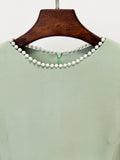 Evening Dresses Long Sleeves Slim Maxi 2026 Women Dinner Party Gowns With Ribbon Shawl Pearls Elegant Wedding Robes Lady