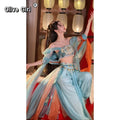 Olive Girl Red Hanfu Dress 2026 S-L XS-3XL Plus Size Hanfu Chinese Dress Traditional Chinese Clothing Chinese Heritage Fashion Women