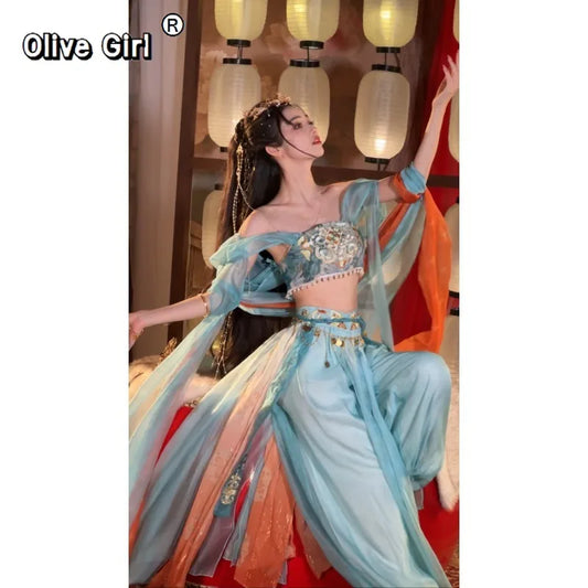 Olive Girl Red Hanfu Dress 2026 S-L XS-3XL Plus Size Hanfu Chinese Dress Traditional Chinese Clothing Chinese Heritage Fashion Women