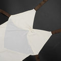 Contrast Color Bandage Playsuits Woman Halter Low-Neck Backless Sleeveless Ruffles High Street Fashion Style Rompers