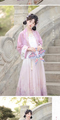 Olive Girl Purple Hanfu Dress Everyday Wear 2026 S-XL XS-3XL Plus Size Not Costume Hanfu Chinese Dress Traditional Chinese Clothing Chinese Heritage Fashion Women