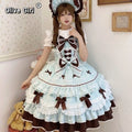 Olive Girl Dramatic Lolita Dress for Ren Faire 2026 Fairycore Photoshoot Everyday Wear S-XL XS-3XL Plus Size Dramatic Silhouette Romantic Cottagecore Editorial Not Costume Lolita Dress Chinese Heritage Fashion Women