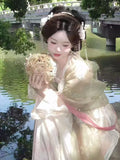 Olive Girl Hanfu Dress 2026 S-XL XS-3XL Plus Size Hanfu Chinese Dress Traditional Chinese Clothing Chinese Heritage Fashion Women