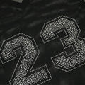 Women Diamonds V-neck Short Sleeve Mesh See Through Tee Tops 2025 Summer Fashion Streetwear Acitve Classic T-shirts