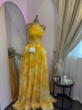 2026 New Women O-neck Sleeveless Floral Print Mermaid Maxi Dress Evening Birthday Beach Sexy Night Party Long Dresses
