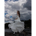 Customized Detachable Sleeves Ball Gown Prom Dress Tiered Ruffle Lace Embroidery vestidos de noche Evening Dresses 2026