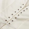 White Off-Shoulder Cardigan Women's Fashion Lace-Up Backless Sexy Shirt Top Elegant Luxury Party Chic Slim Female Top