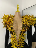 Women Sexy Sparkly Crystals 3D Sequined Stars Velvet Long Sleeve Bodysuit Nightclub Performance Dance Costume Singer Stage Wear
