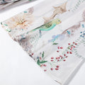 Vintage Women's Printed Long Dresses Loose O-neck Flared Half Sleeve Big Hem Wide Female Dresses 2026 Summer Lady Elegant Robes