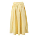 Solid Two Piece Set Dor Women Square Neck Sleeveless Top High Waist Loose Skirts Sets Female Fashion