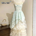 Olive Girl Flowing Sleeve Lolita Dress for Ren Faire 2026 Garden Wedding Fairycore Photoshoot Everyday Wear S-L XS-3XL Plus Size Flowing Sleeve Romantic Cottagecore Garden Party Editorial Not Costume Lolita Dress Chinese Heritage Fashion Women