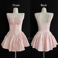Medieval Retro Satin Mini Dress & Lace Shorts Coquette Floral Corset Camisole Rompers Date Party Summer Women Clothes