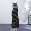 Sexy Bead Strap Maxi Dresses Women's Slim Sleeveless Backless Waist-cinching Hip-wrap Dress 2026 New Ladies Summer Evening Grown