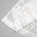Sexy Spaghetti Strap Beaded Tassel Lace Long Dress Women White Sleeveless Bodycon Dresses Elegant Evening Dinner Gowns