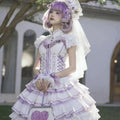 Olivegirl Lolita Dress Summer 2026 Rose JSK Embroidered Slimming Dress Lolita Lace Trim Birthday Party Cosplay