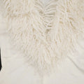 Women 2026 Fall Deep V Neck Furry Cuff Long Sleeve Short Jumpsuit Slim Fit Romper Shorts For Nightclub Date Evening Party Wear