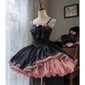Olivegirl Lolita Dress High-end Banquet Birthday Party Costume Girl Women's Sweet Ballet Style Lolita Dress Flower Princess