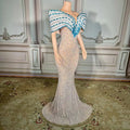 Top Selling Products 2025 Summer Female Elegant Evening Casual Dresses With Crystal Luxury Shiny Sexy Club Dresses