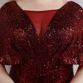 Plus Size Dress for Women Glitter Sequin Dresses Sexy Party Birthday Elegant Celebrity Floor Length Maxi Evening Dress