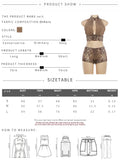 Snake Pattern Print 2 Piece Set Woman Halter Backless Crop Tops+Skinny Peach Hip Shorts Hot Girls Sexy Fashion Suits