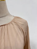 Solid Spliced Mesh Loose Dresses for Women V Neck Long Sleeve High Waist Loose Casual Dress Female New