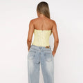 Solid Spliced Diamonds Hollow Out Vests for Women Strapless Sleeveless Tunic Temperament Vest Female