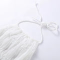 Sexy Halter Lace Up Ruched Mini Skirt Set Women Solid Sleeveless Backless Tops Low Waist Slim Skirts 2025 Summer Lady Beach Suit