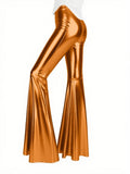 Wmstar Pants Women Wholesale Lightweight Snake Skin Wide Leg High Waisted Elasticated Plus Size Sexy Flared Height Enhancement