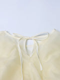 Ruffles Shirts For Women O Neck Lantern Sleeve Loose Pullover Summer Blouse Female Fashion Style Clothing