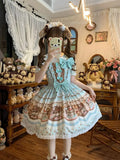 Olivegirl Lolita Dress Original Genuine Thin Colorful Cute Jsk Lolita Princess Dress Birthday Party Cosplay Women's Clothing