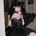 Olivegirl Lolita Dress High-end Banquet Birthday Party Costume Girl Women's Sweet Ballet Style Lolita Dress Flower Princess