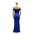 Women's Satin Layered Sequin Dresses Sexy Sparkly Party Dress Cocktail Evening Maxi Evening Bodycon Dress
