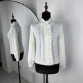 Women Fashion Cardigan Spring Autumn Solid Lace-Up Single-Button Sweaters Chic Casual Commuter New 2026 Female Jumpers