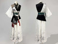 Original Nuo National Style Chinese Style Genderless Hanfu Han Elements Womens Fashion Tops Pants Suit