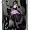 Olivegirl Elegant High-end Lolita Vintage Dress 2026 Summer Women Slim Sweet Bow Lace Evening Dress Ball Gown Princess Dress