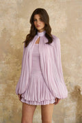 Women's Spring Summer Stand Collar Capelet Fitted Mini Dress Elegant Formal Party Wear 2026 Trendy Feminine Fashion Dress