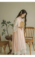 3D Hanfu Traditional Chinese Dress Women's Clothes Pink Cloud Embroidery Cosplay Fairy Clothing Ancient Chinese Costume
