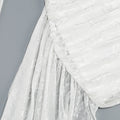 Red White Women Long Sleeve Sexy Lace Draped Bodycon Mini Dress Gloves Nightclub Party Celebrate Birthday Dress