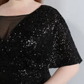 Plus Size Dress for Women Glitter Sequin Dresses Sexy Party Birthday Elegant Celebrity Floor Length Maxi Evening Dress