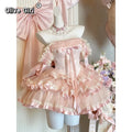 Olivegirl Summer Autumn Rose Lolita Sweet Girl Dress Cosplay Gothic Y2K Women Outfits High Waist JSK Princess Banquet Costumes
