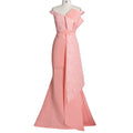 Winter Women Slash Neck Short Sleeve Pearl Dress Sexy Office Lady Africa Evening Night Club Party Long Maxi Dresses GL05143