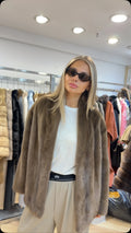Luxury Faux Fur Maxi Coat Chic Women Open Front Stand‑collar Long Sleeve Oversized Outerwear Winter Autumn New Warm Fashion 2026